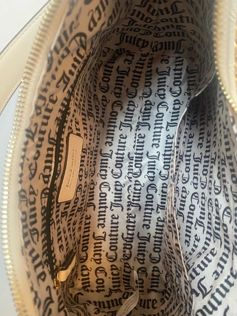 Juicy Couture Hobo Bag with Chain Accent - NWT